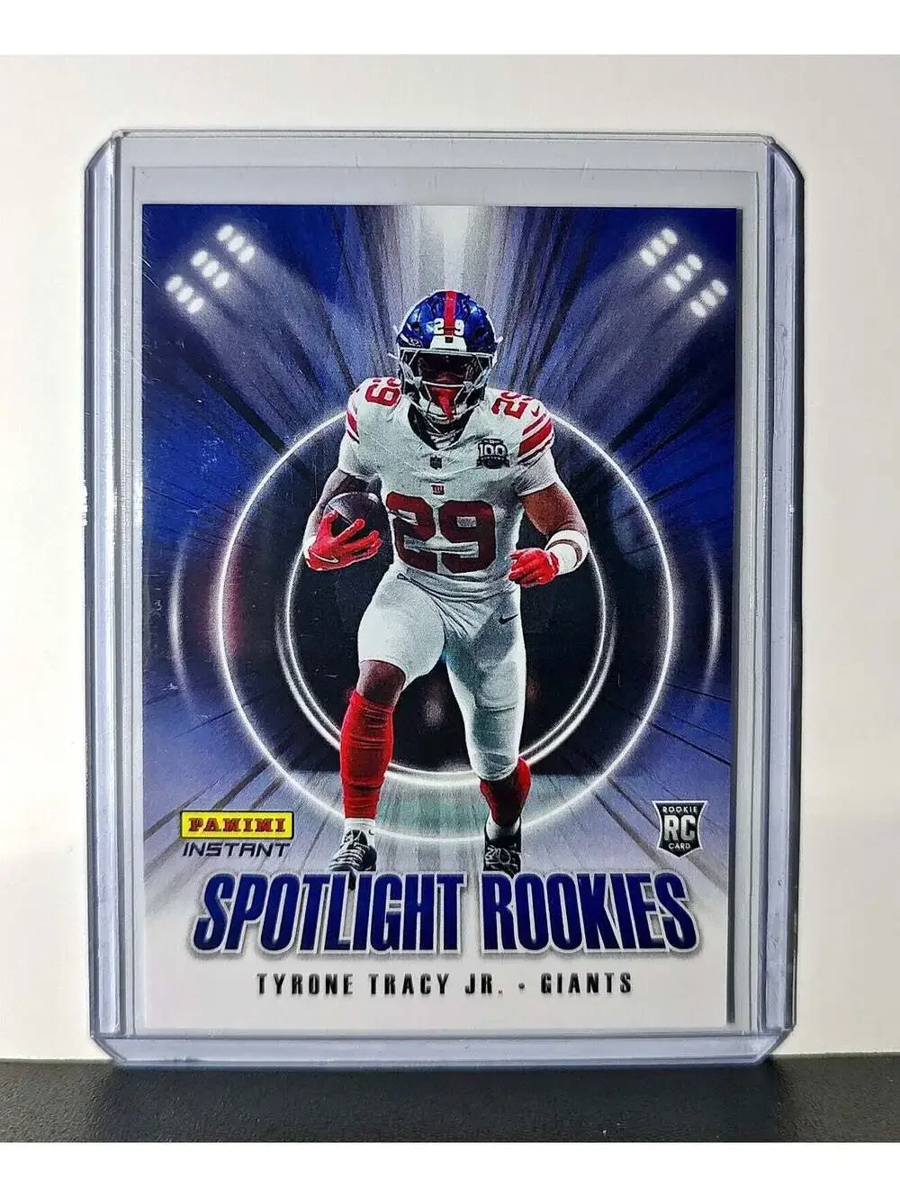 Tyrone Tracy Jr Rookie 2024 Panini Spotlight Rookies NFL #8 Card Giants 1 of 142